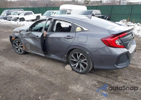 2018 Honda Civic Si z USA, uszkodzony, nr VIN 2HGFC1E52JH709474
